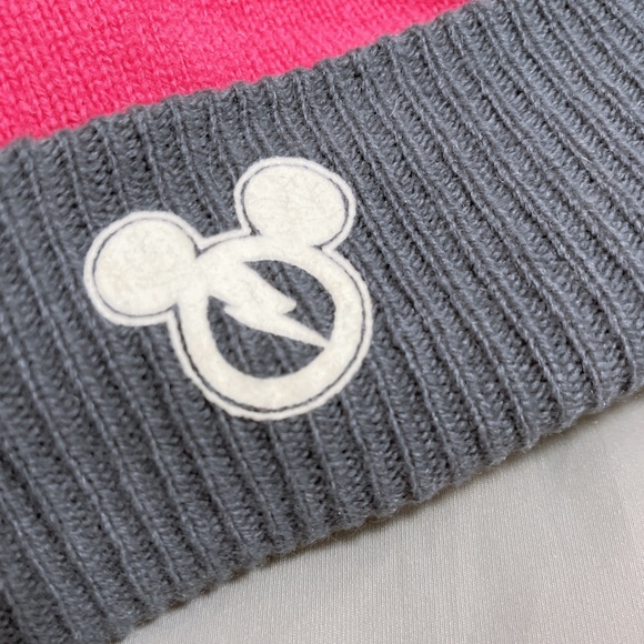 [NEW] DISNEY MICKEY STRIPED KNIT HAT - Picture 5 of 5